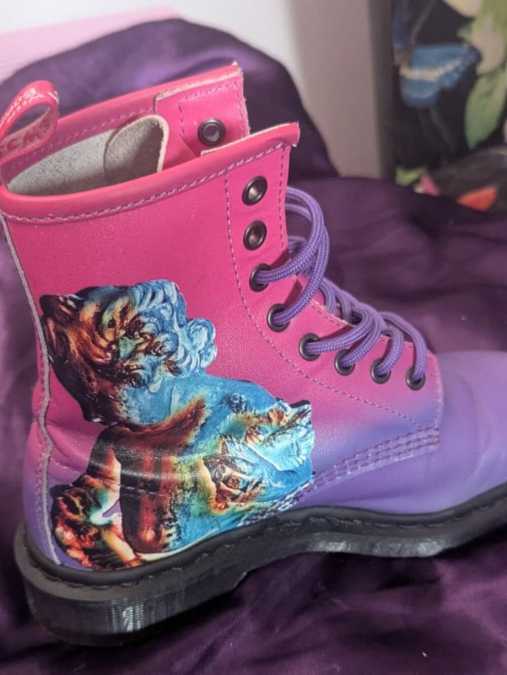 New Order 1460 Technique Dr. Martens Boots - sz 6 - Picture 3 of 11